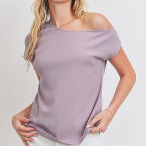 Lavender off the Shoulder Top
